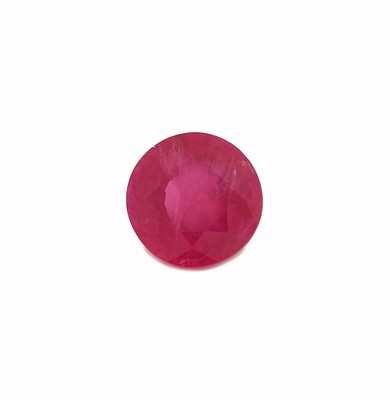 Image Loser Rubin 1.15 ct, rundfacett., Herkunft Burma (Myanmar), erhitzt, mit Expertise von ...