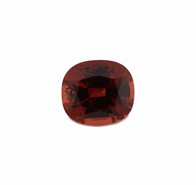 Image Loser natürlicher Spinell, ca. 3.15 ct, Kissenschliff, keine Anzeichen für ...