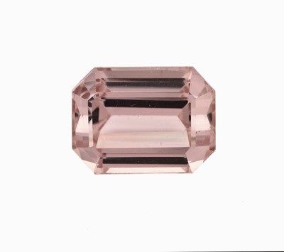 Image 26937730 - Loser Kunzit, ca. 28.9 ct, facett. Oktagon- schliff, Pink, ca. 18.9 x 14.0 x 12.0 mm ...