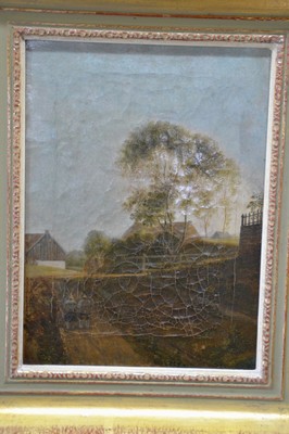 26938017a - Zuschreibung: Max Joseph Wagenbauer, 1775-1829, zwei Personen auf dem Weg zu einem ...