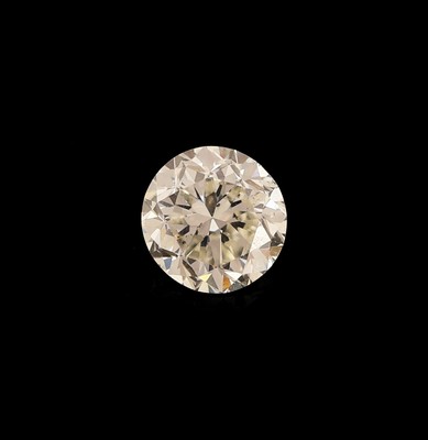 Image Loser Brillant, 0.44 ct get.Weiß(K)/si1, mit GIA-Expertise Schätzpreis: 1200, ...