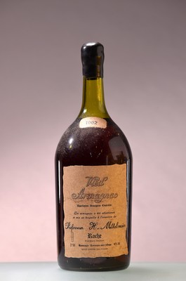 Image 26938152 - Vieil Armagnac 1962, 2.5l, 48% Vol., Etikett mit Widmung der Firma Roche an Professeur ...
