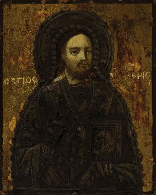 26939031a - Zwei Ikonen, Russland, um 1880, Mutter Gottes mit Kind, ca. 18 x 14 cm, Metalloklad und ...