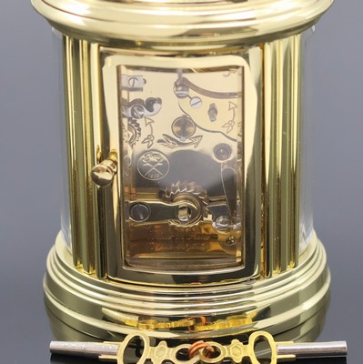 26940569c - L´Epée kleine Tischuhr, Frankreich um 1995, ovales 5-seitig vergl. ...
