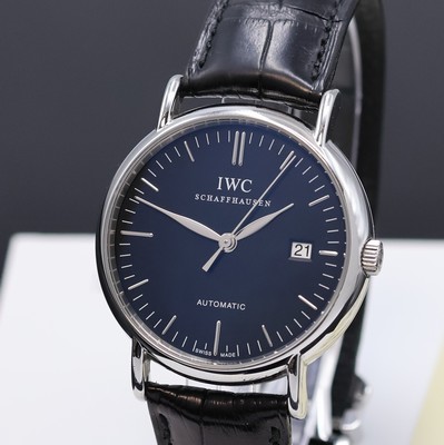 26940764a - IWC Herrenarmbanduhr Portofino Referenz IW356305, Automatik, Edelstahlgeh. inkl. orig. ...