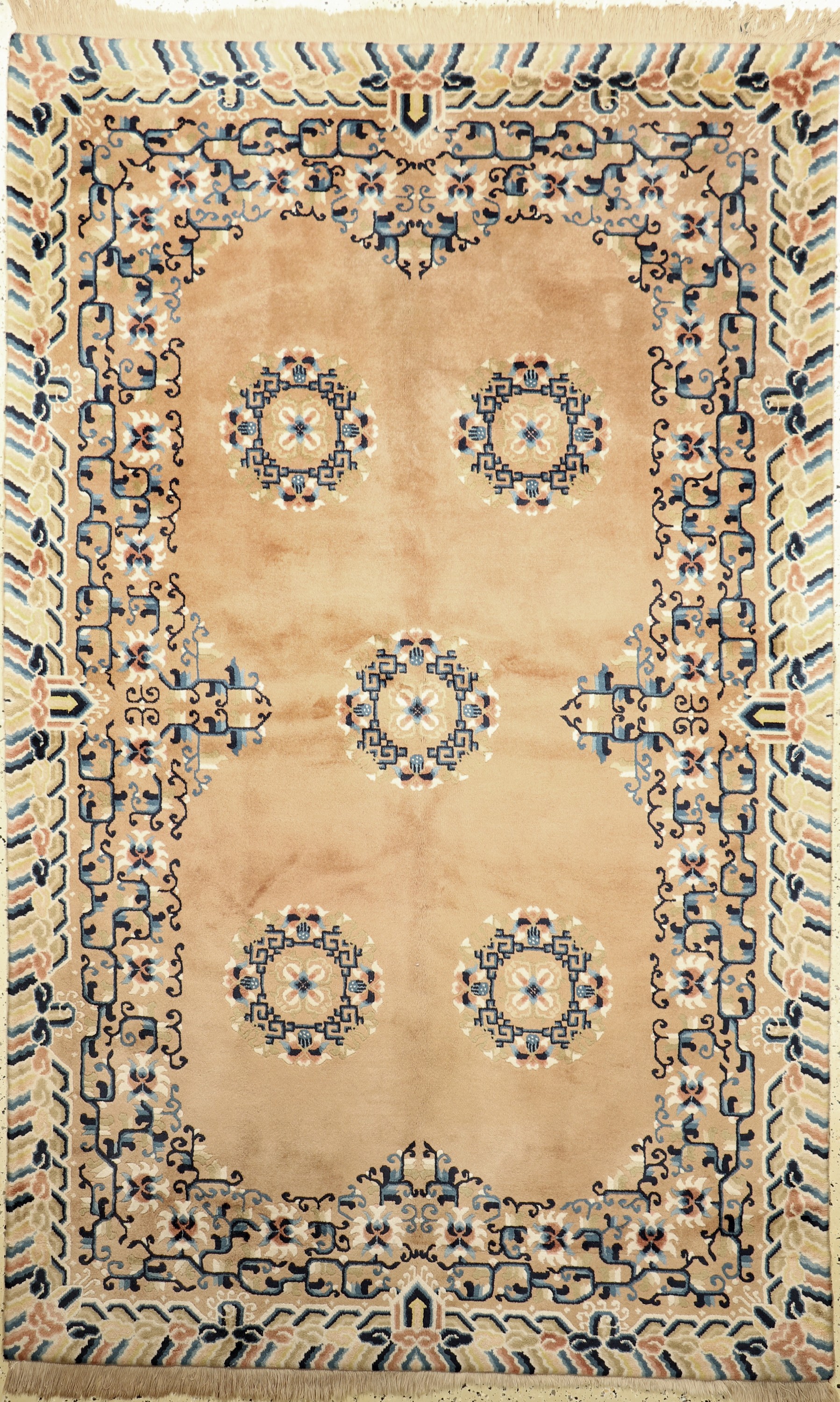 Peking, China, Ende 20.Jhd, Wolle auf Baumwolle, ca. 245 x 155 cm, EHZ: 2