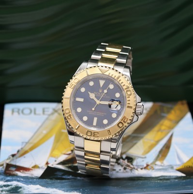 Image 26940817 - ROLEX Herrenarmbanduhr Oyster Perpetual Date Yacht-Master Referenz 16623, Automatik, ...