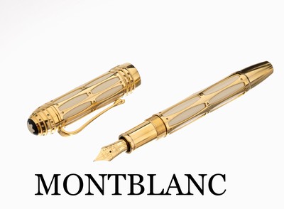 Image MONTBLANC Patron of Art Füller 2005, limitierte Edition, hier 0243/4810, Korpus ...