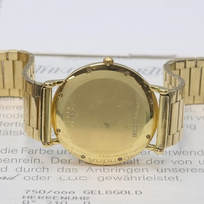 26942356d - CHOPARD Herrenarmbanduhr in GG 750/000 Referenz 16/1101 an GG 585/000 Band, quarz, ...