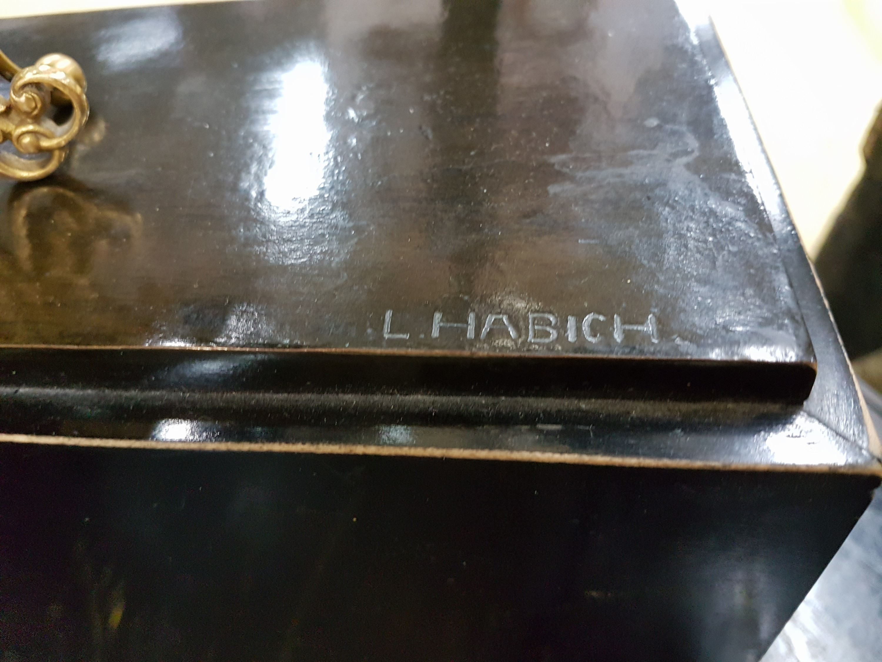 Detail f: Ludwig Habich, 1872 Darmstadt-1949 Jugenheim, Berittener Ulan aus dem Ulanenregiment König Karl 1. Württemb. Regiment Nr. 19, Bronzeguß, sign., ...