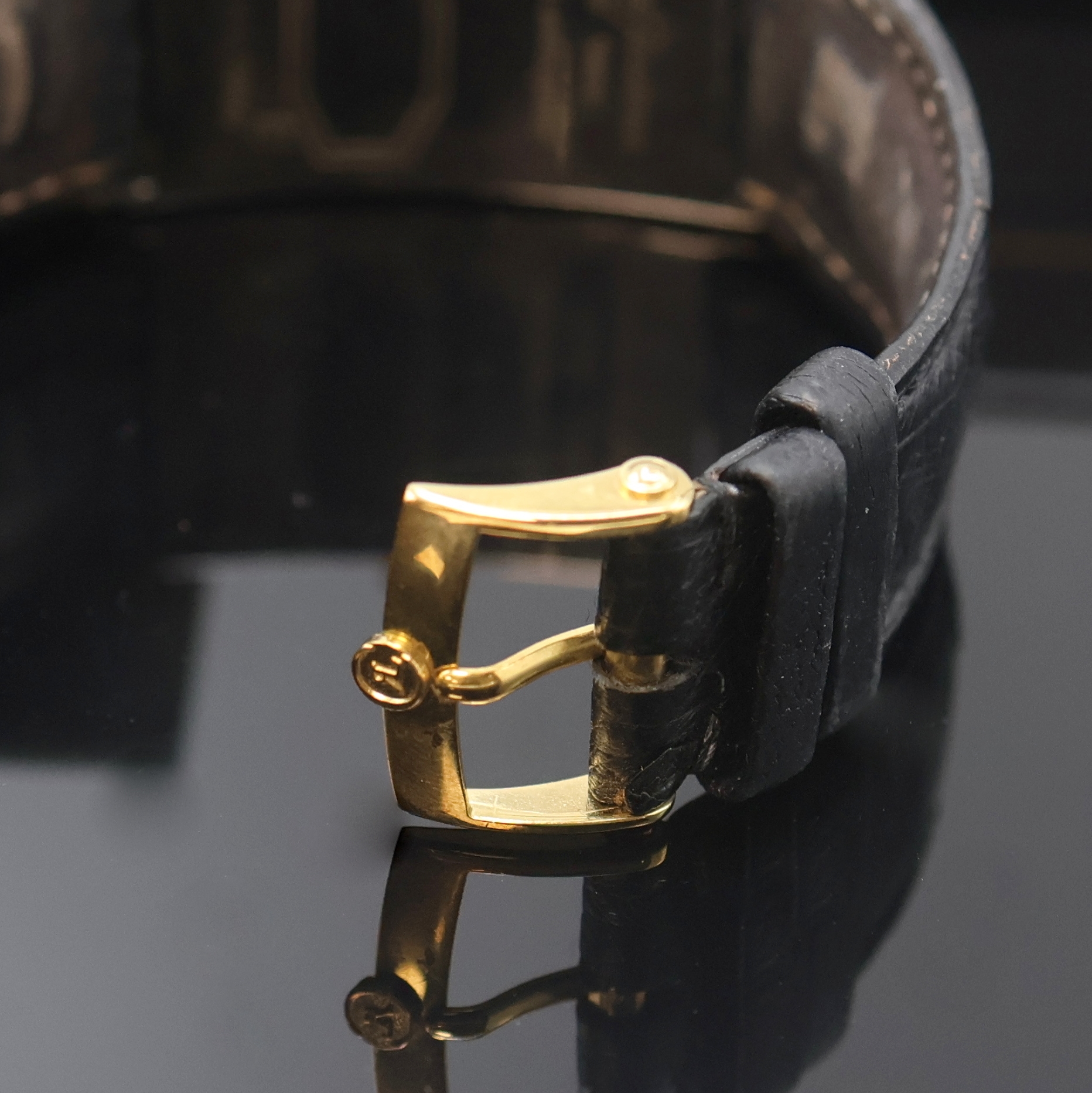 Detail b: CHRONOSWISS / NUMA JEANNIN seltene, auf 999 Stück limitierte Armbanduhr, Handaufzug, verg. Sterlingsilbergeh. inkl. Lederband m. orig. Dornschl., ...