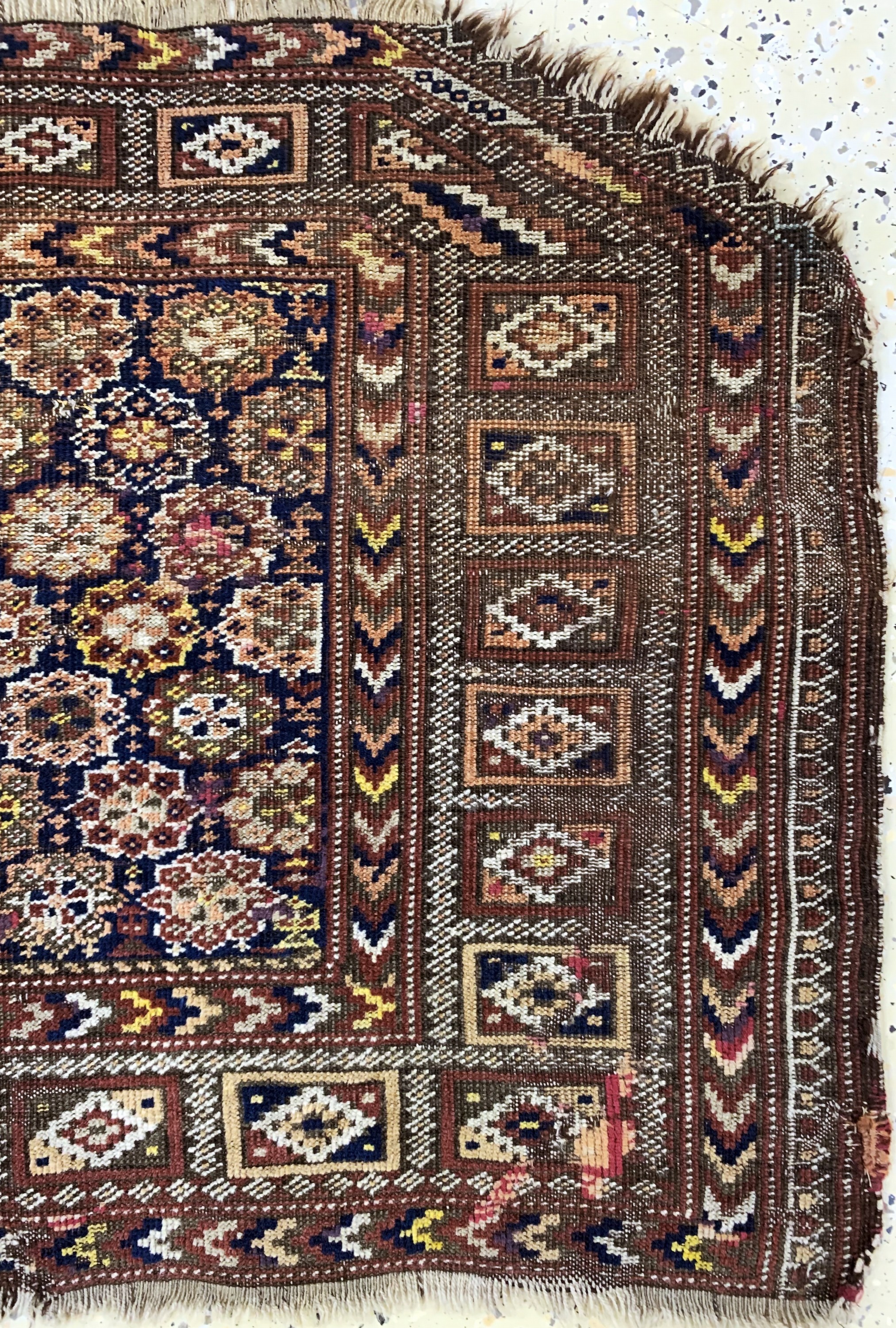 Detail d: 2 Lots Belutsch antik, Persien, 19.Jhd, Wolle auf Wolle, ca. 142 x 90 cm, EHZ: 4