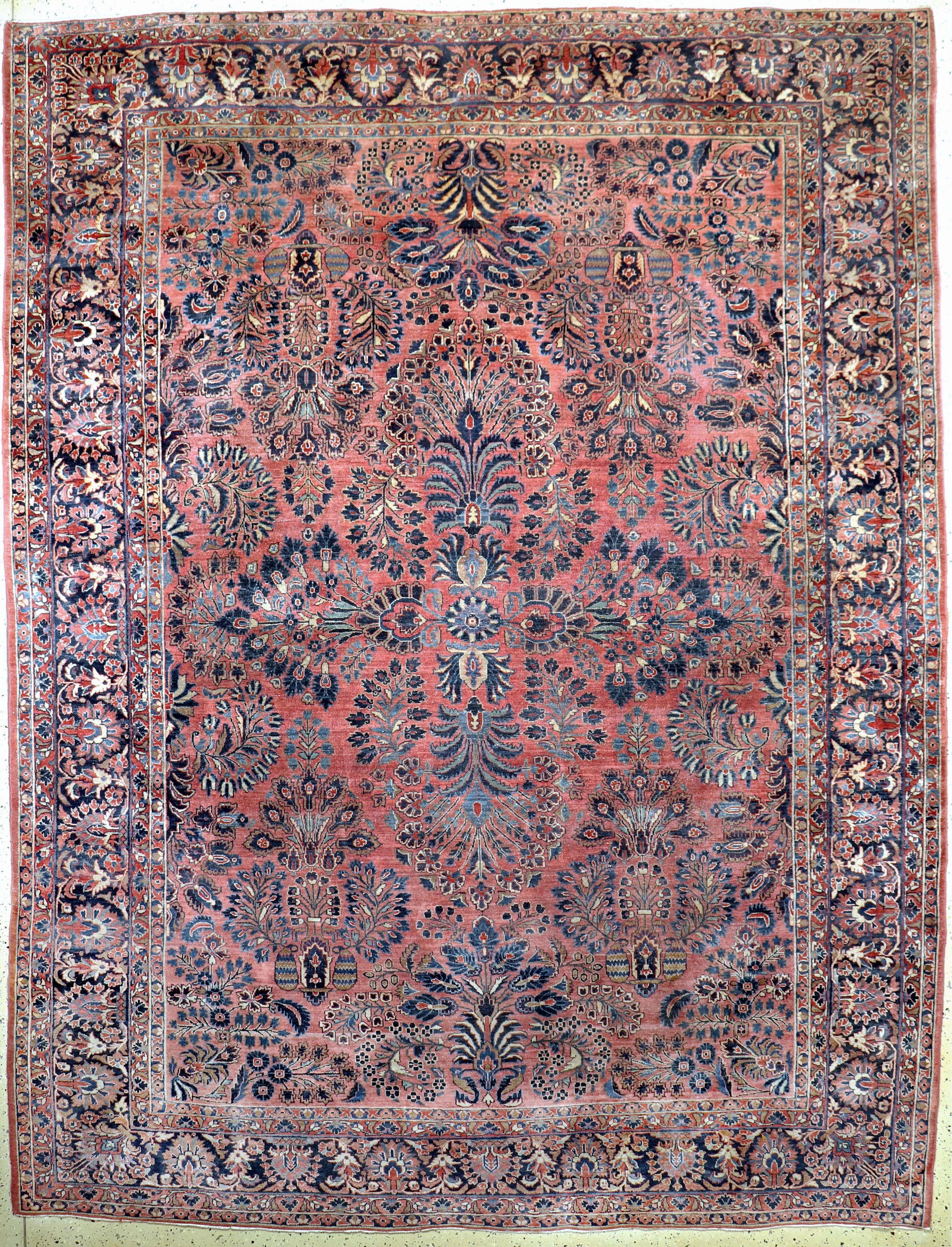Us Re-Import Sarogh, Persien, um 1900, Wolle auf Baumwolle, ca. 355 x 275 cm, EHZ: 3