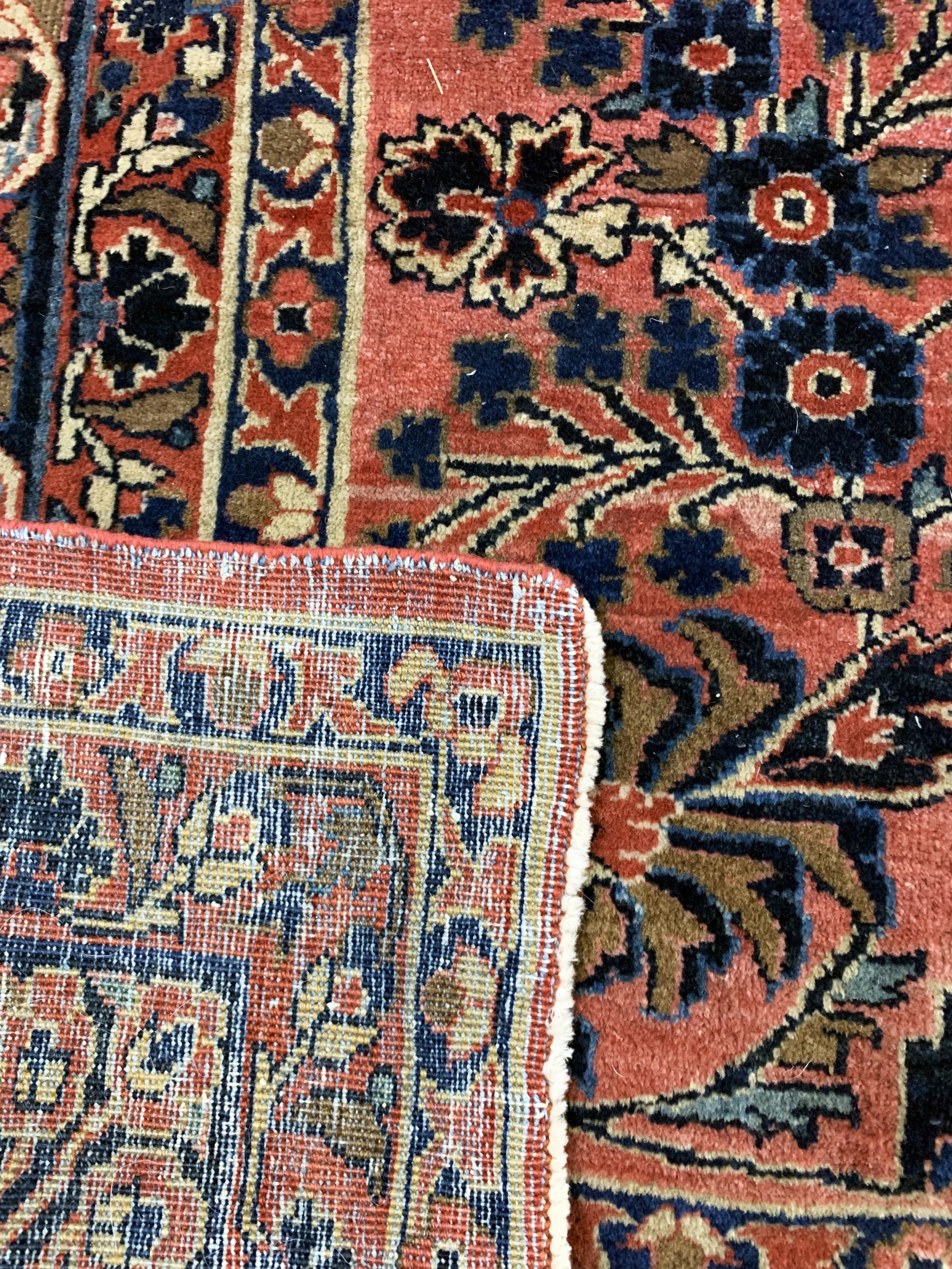 Detail h: Us Re-Import Sarogh, Persien, um 1900, Wolle auf Baumwolle, ca. 355 x 275 cm, EHZ: 3
