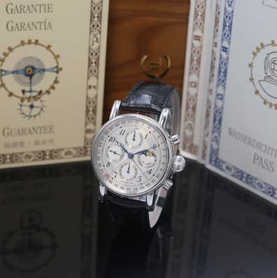 Image 26943442 - CHRONOSWISS Lunar Armbandchronograph Referenz CH 7523, Automatik, Edelstahlgeh. inkl. ...
