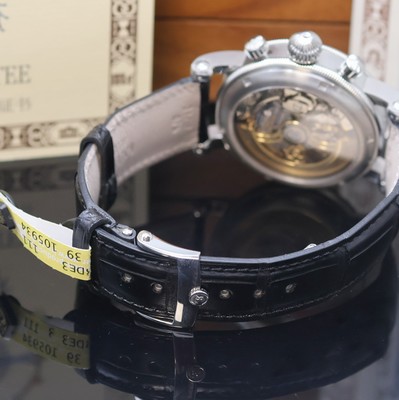 26943442b - CHRONOSWISS Lunar Armbandchronograph Referenz CH 7523, Automatik, Edelstahlgeh. inkl. ...