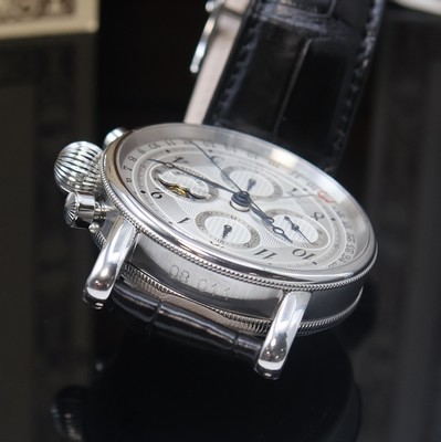 26943442d - CHRONOSWISS Lunar Armbandchronograph Referenz CH 7523, Automatik, Edelstahlgeh. inkl. ...
