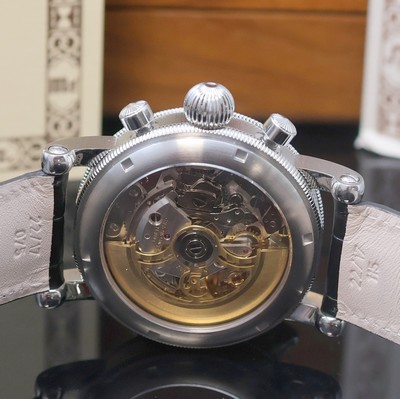 26943442f - CHRONOSWISS Lunar Armbandchronograph Referenz CH 7523, Automatik, Edelstahlgeh. inkl. ...