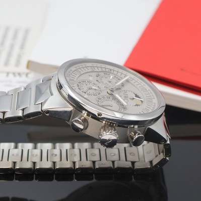 26943444c - IWC GST astronomische Herrenarmbanduhr mit ewigem Kalender und Chronograph in Stahl ...