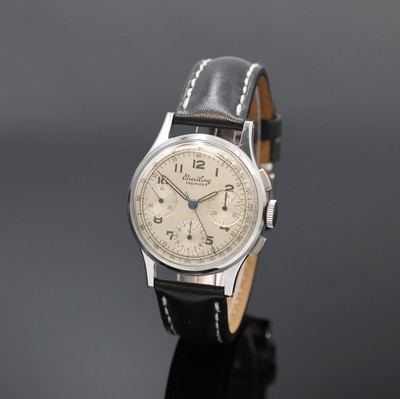 Image BREITLING Premier Schaltradchronograph Referenz 787, Handaufzug, Schweiz um 1945, ...