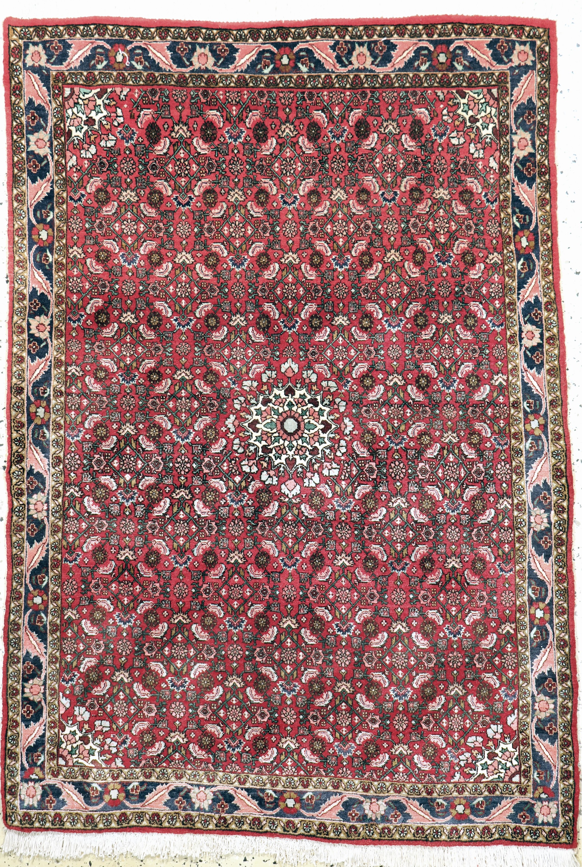 Bidjar, Persien, Mitte 20.Jhd, Wolle auf Baumwolle, ca. 167 x 116 cm, EHZ: 2