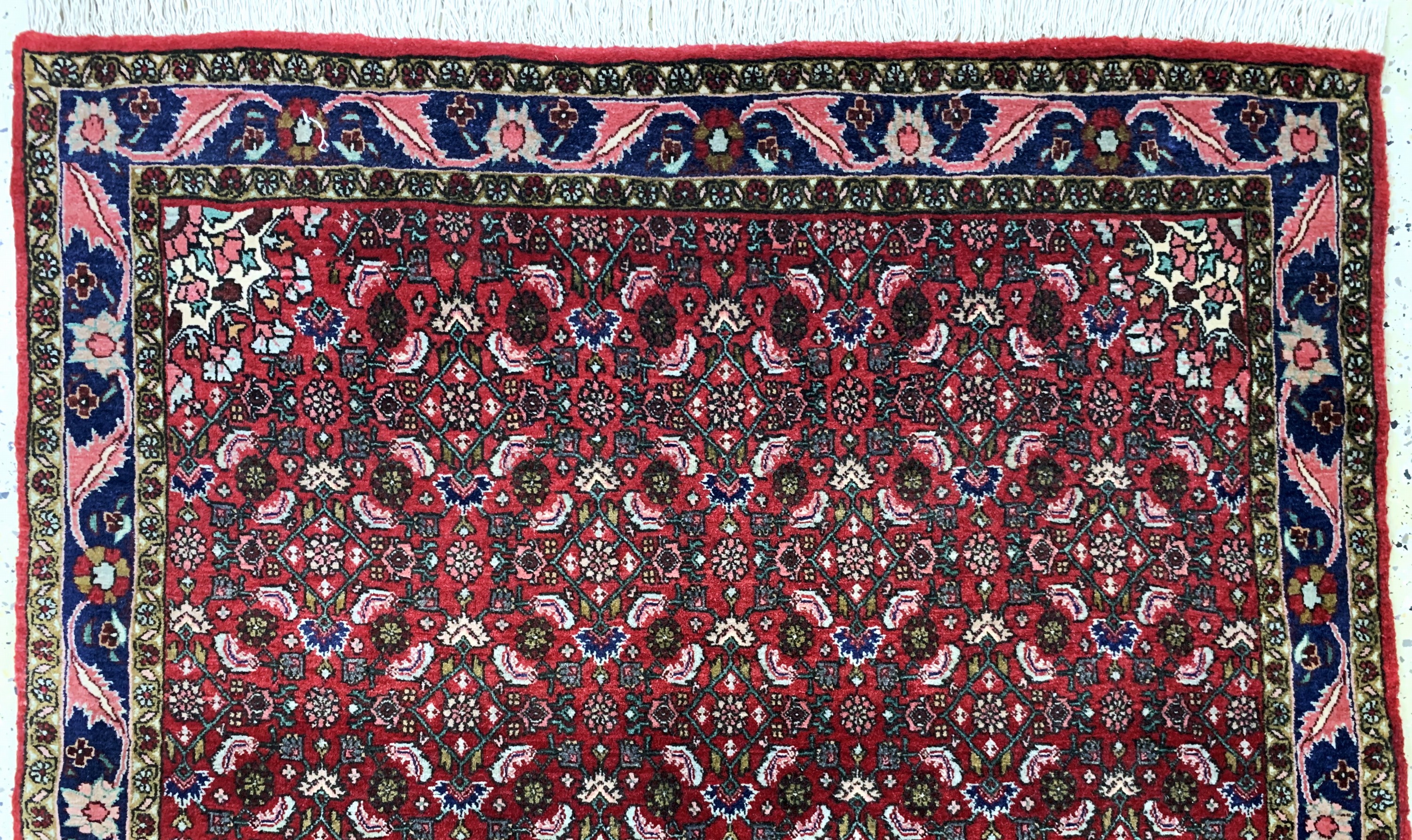 Detail a: Bidjar, Persien, Mitte 20.Jhd, Wolle auf Baumwolle, ca. 167 x 116 cm, EHZ: 2
