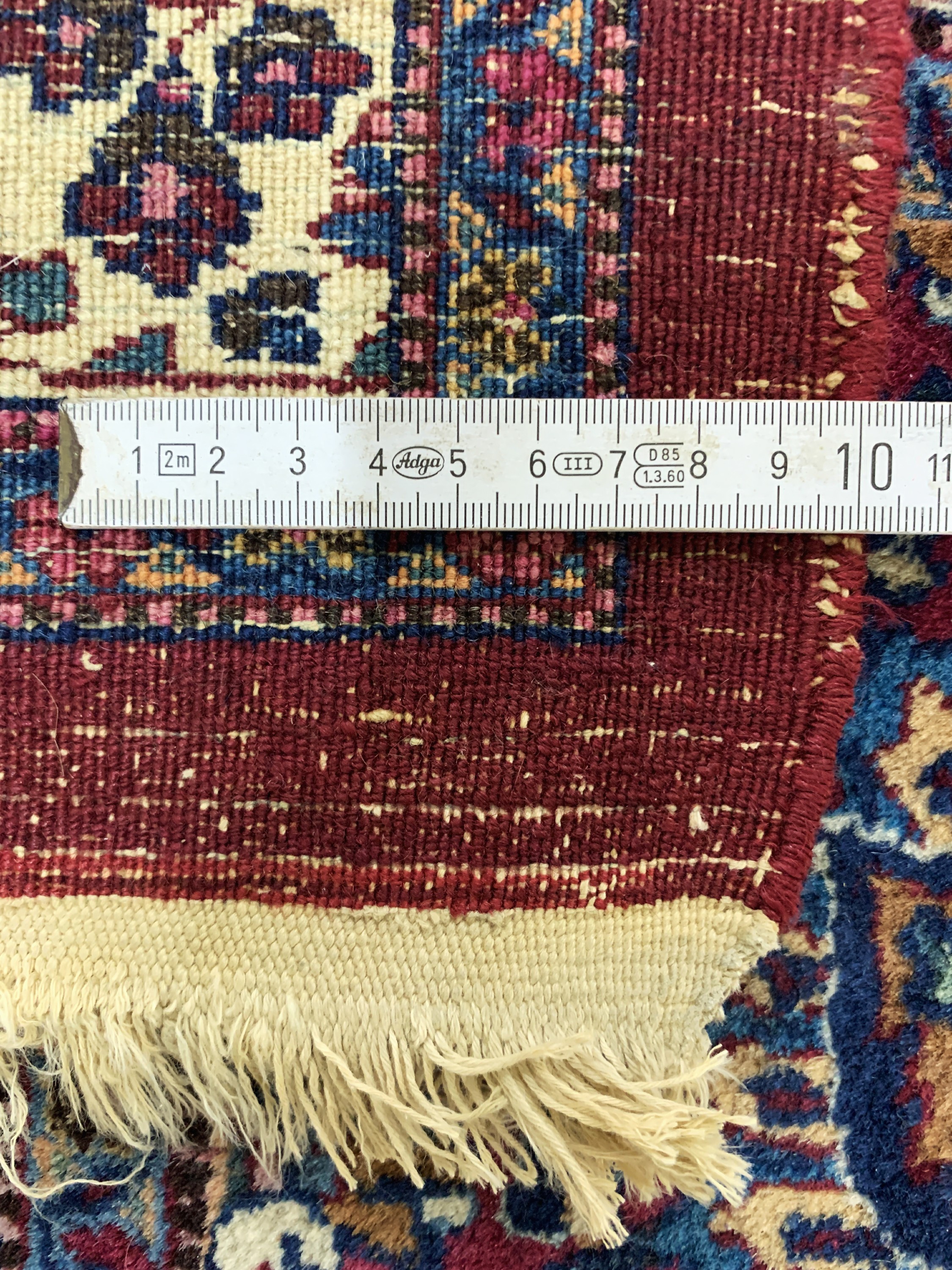 Detail j: Mesched fein alt, Persien, Anfang 20.Jhd, Wolle auf Baumwolle, ca. 390 x 310 cm, EHZ: 3
