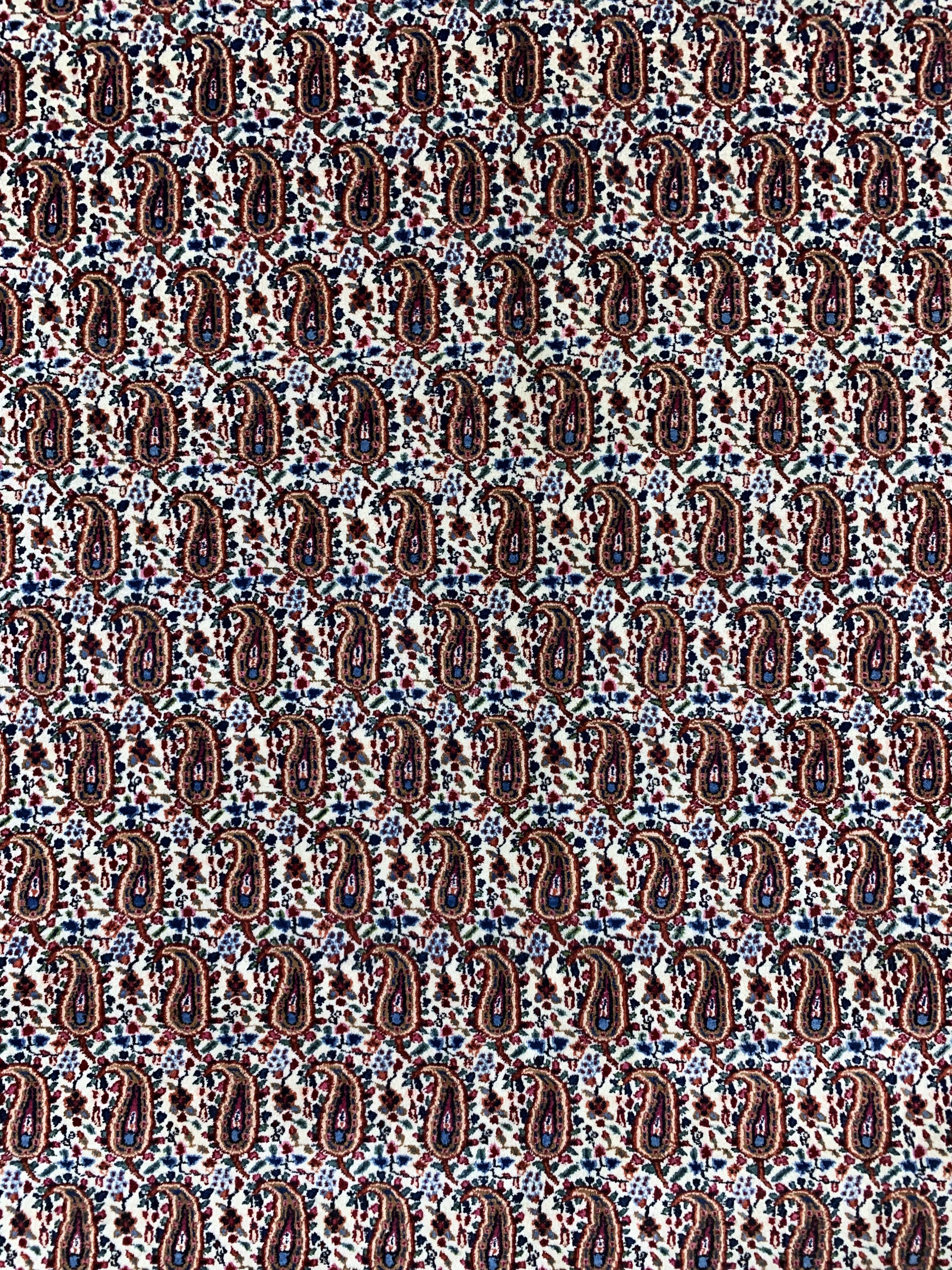 Detail c: Birdjand fein, Persien, Mitte 20.Jhd, Wolleauf Baumwolle, ca. 395 x 300 cm, EHZ: 2