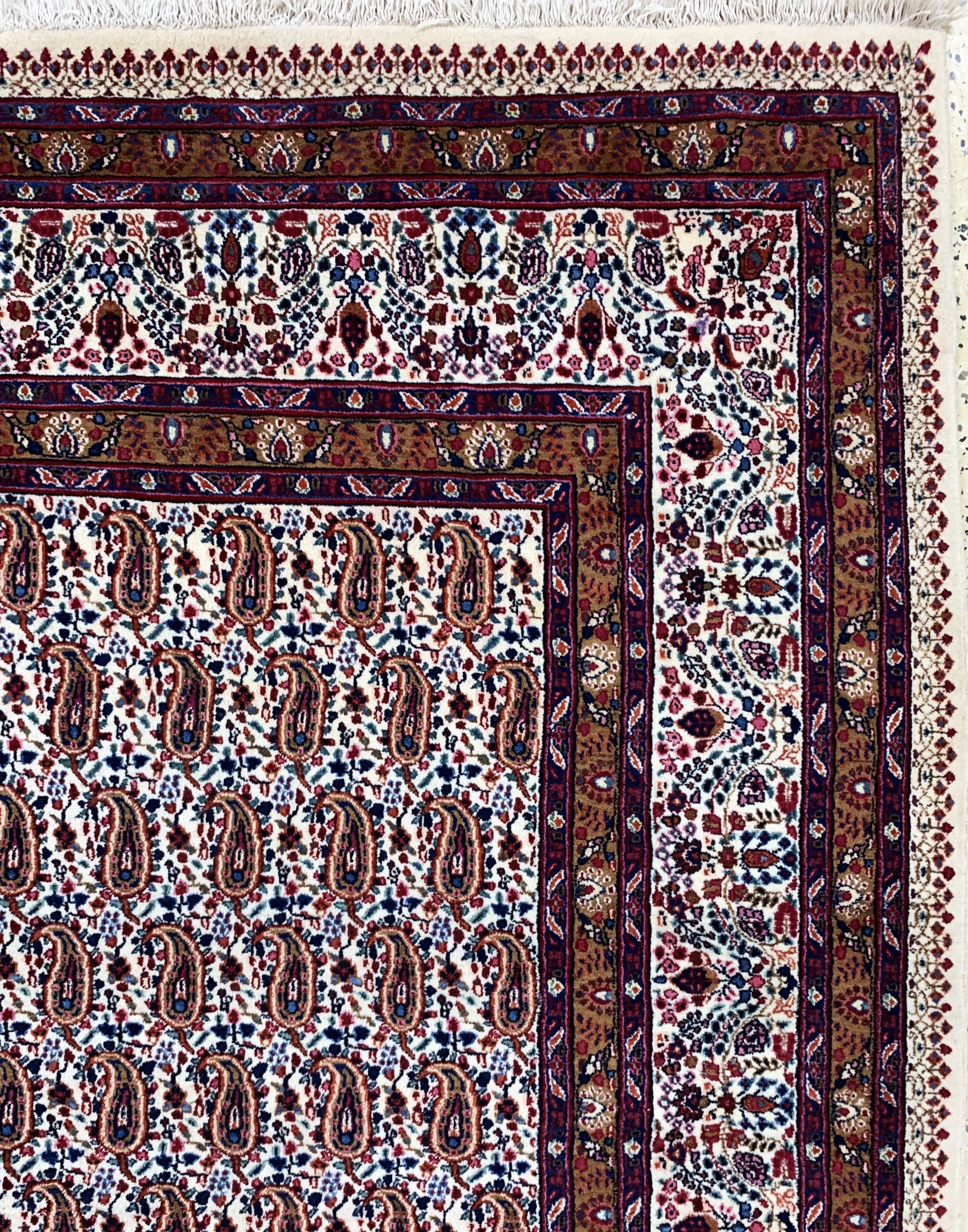 Detail f: Birdjand fein, Persien, Mitte 20.Jhd, Wolleauf Baumwolle, ca. 395 x 300 cm, EHZ: 2