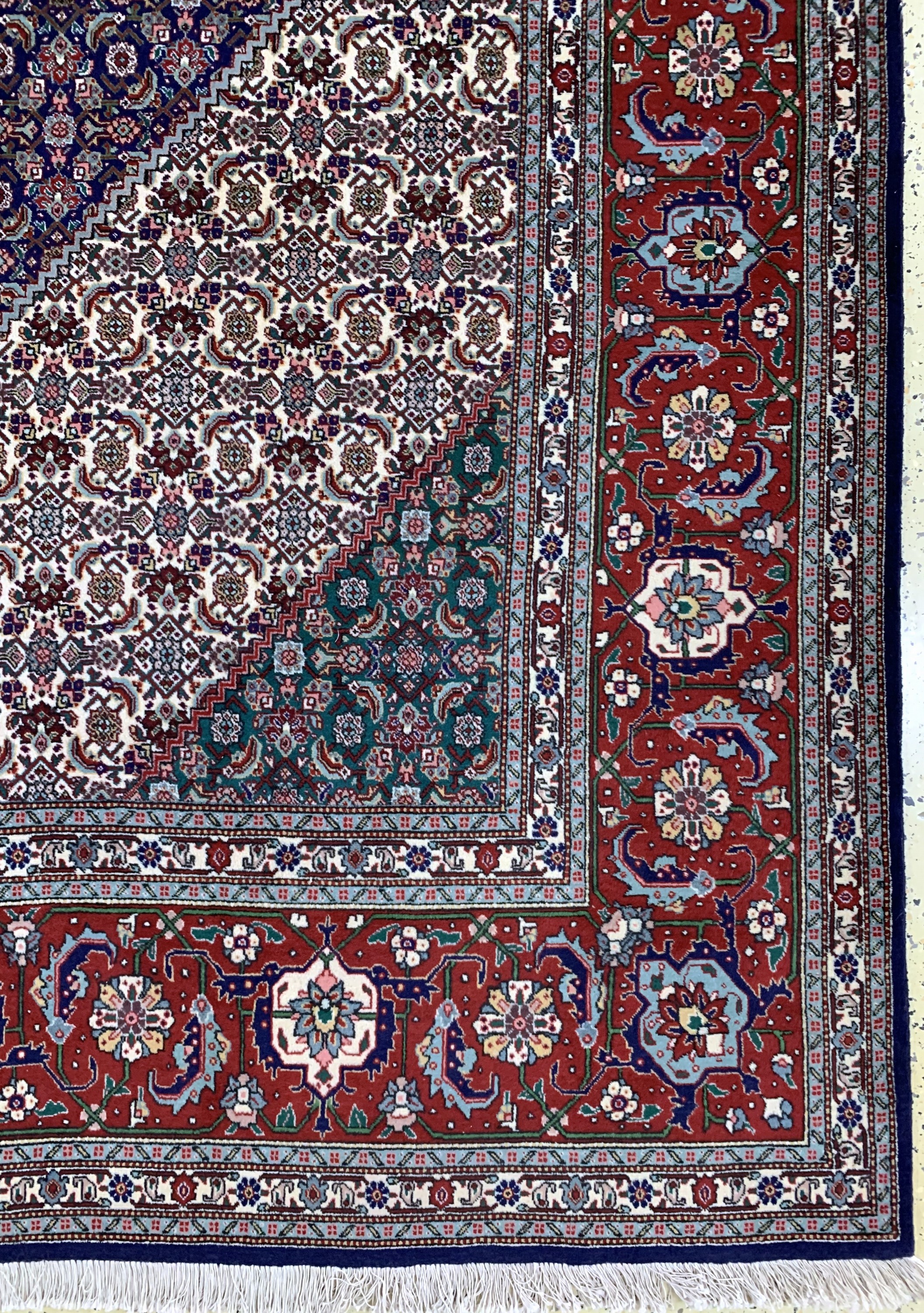 Detail a: Täbriz (40 Raj), Persien, Anfang 20.Jhd, Wolle auf Baumwolle, ca. 389 x 296 cm, EHZ: 2