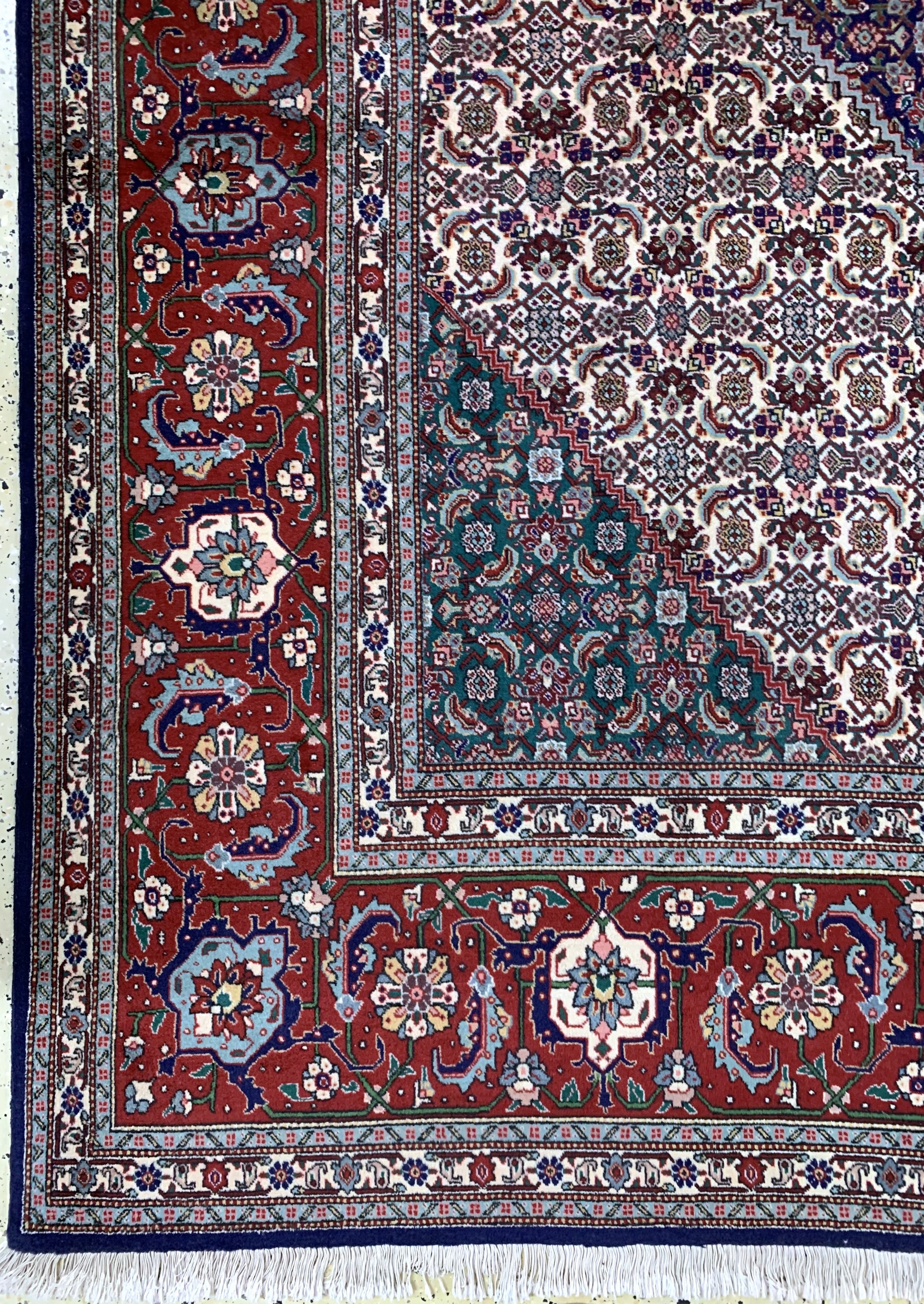Detail b: Täbriz (40 Raj), Persien, Anfang 20.Jhd, Wolle auf Baumwolle, ca. 389 x 296 cm, EHZ: 2
