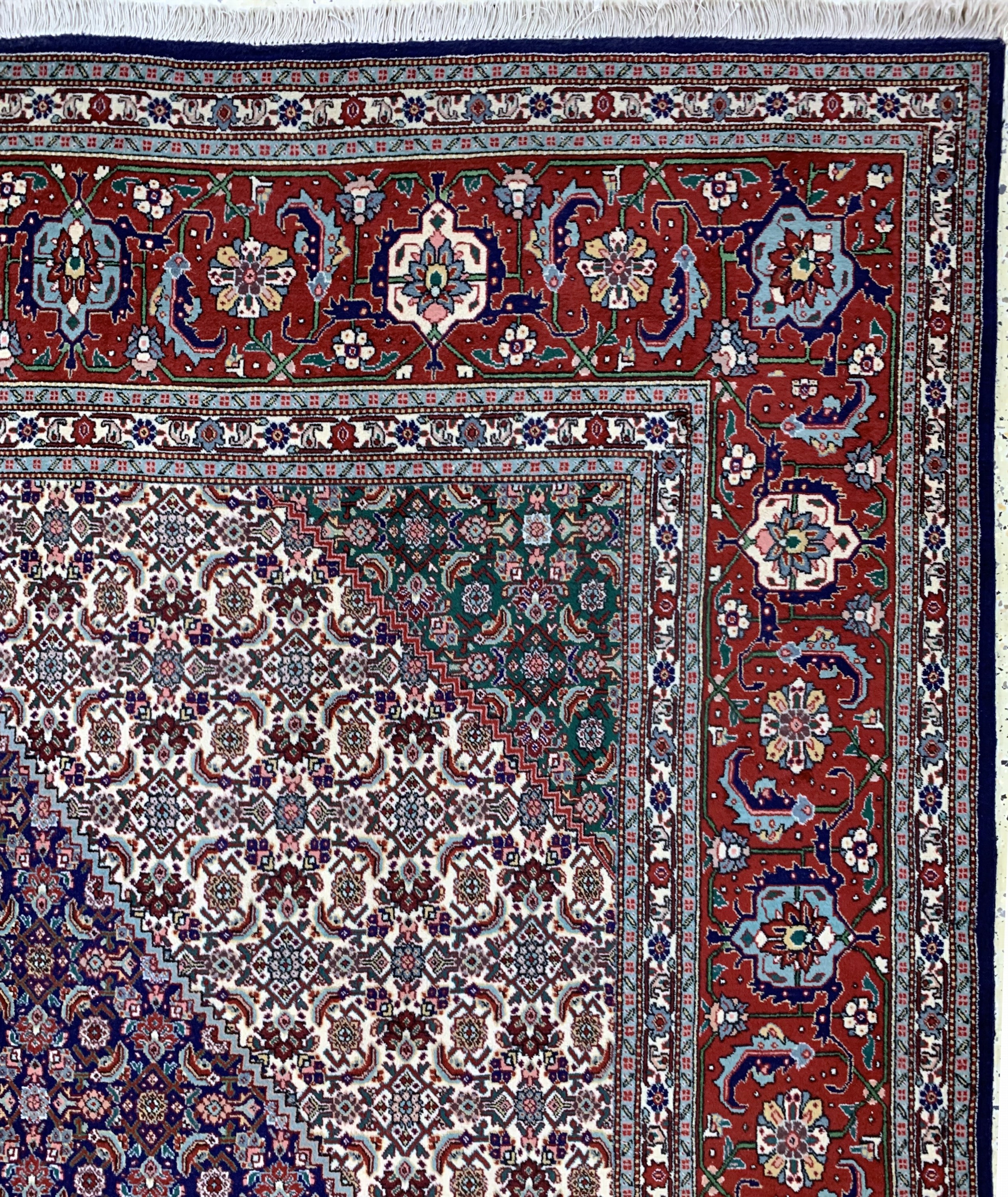 Detail f: Täbriz (40 Raj), Persien, Anfang 20.Jhd, Wolle auf Baumwolle, ca. 389 x 296 cm, EHZ: 2