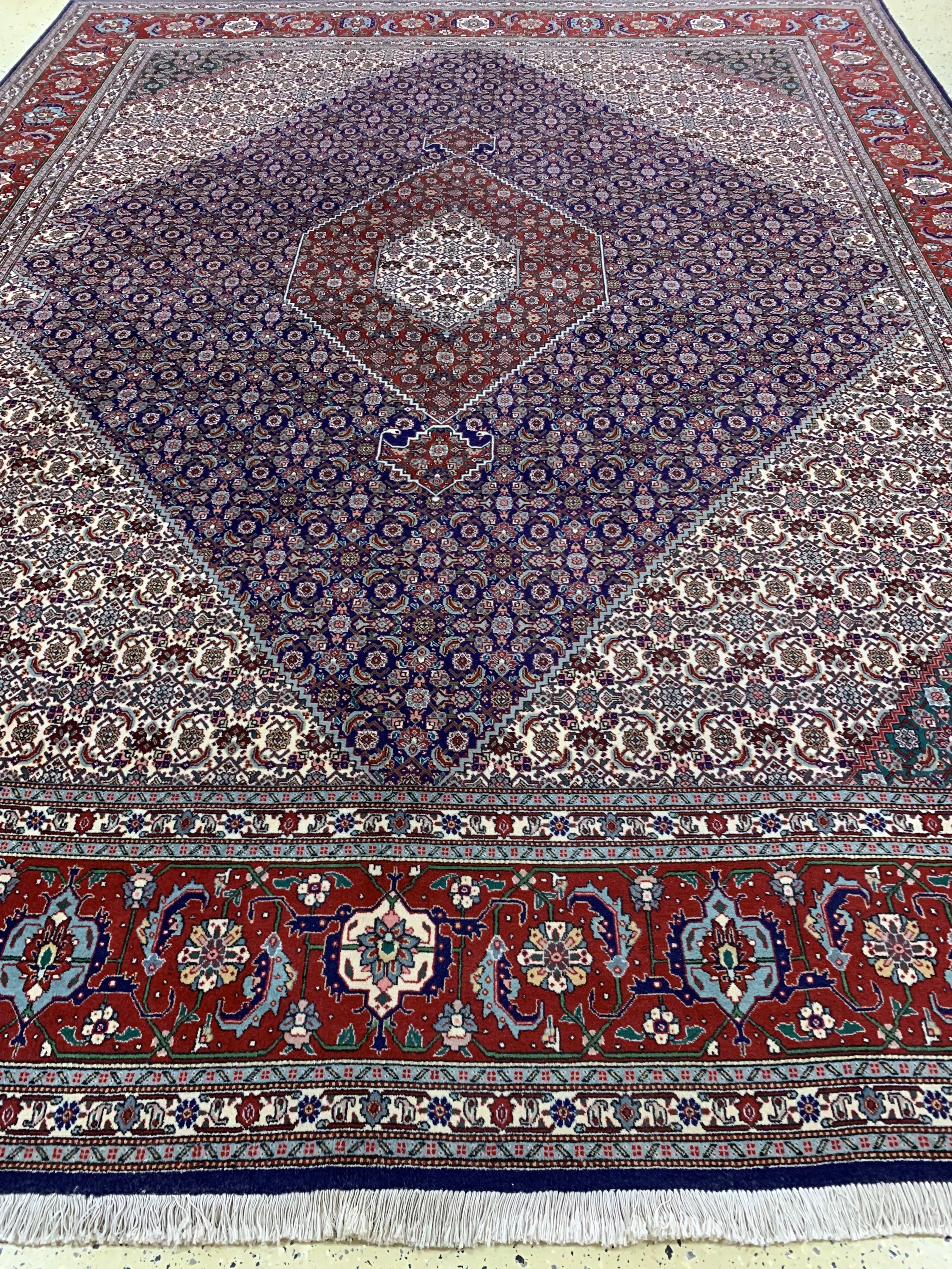 Detail g: Täbriz (40 Raj), Persien, Anfang 20.Jhd, Wolle auf Baumwolle, ca. 389 x 296 cm, EHZ: 2