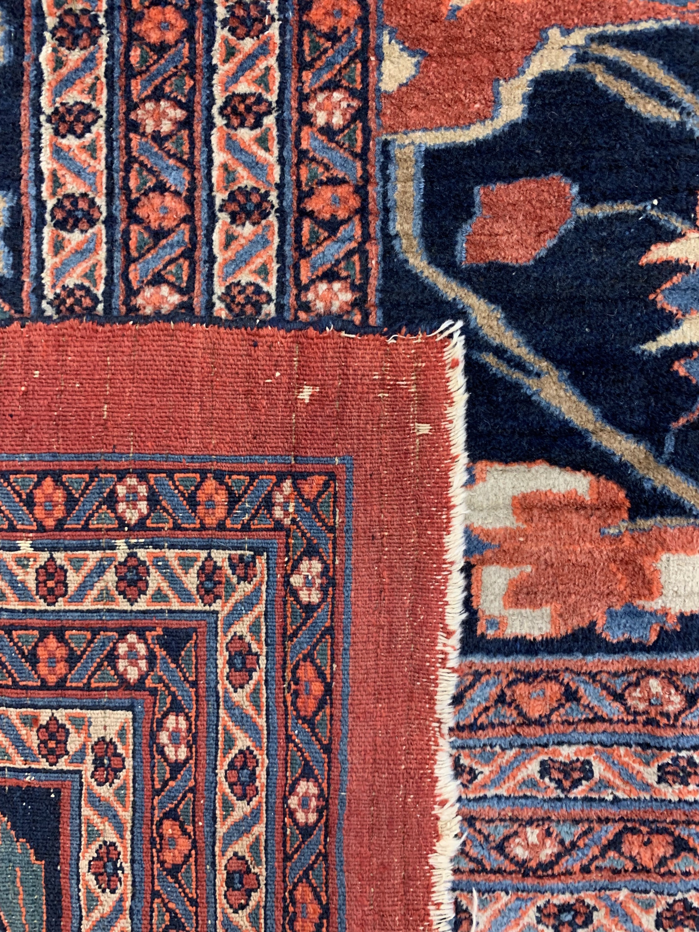 Detail i: Doroshk"Auftragsarbeit"antik, Persien, 19.Jhd, Wolle auf Baumwolle, ca. 505 x 345 cm,EHZ: 3