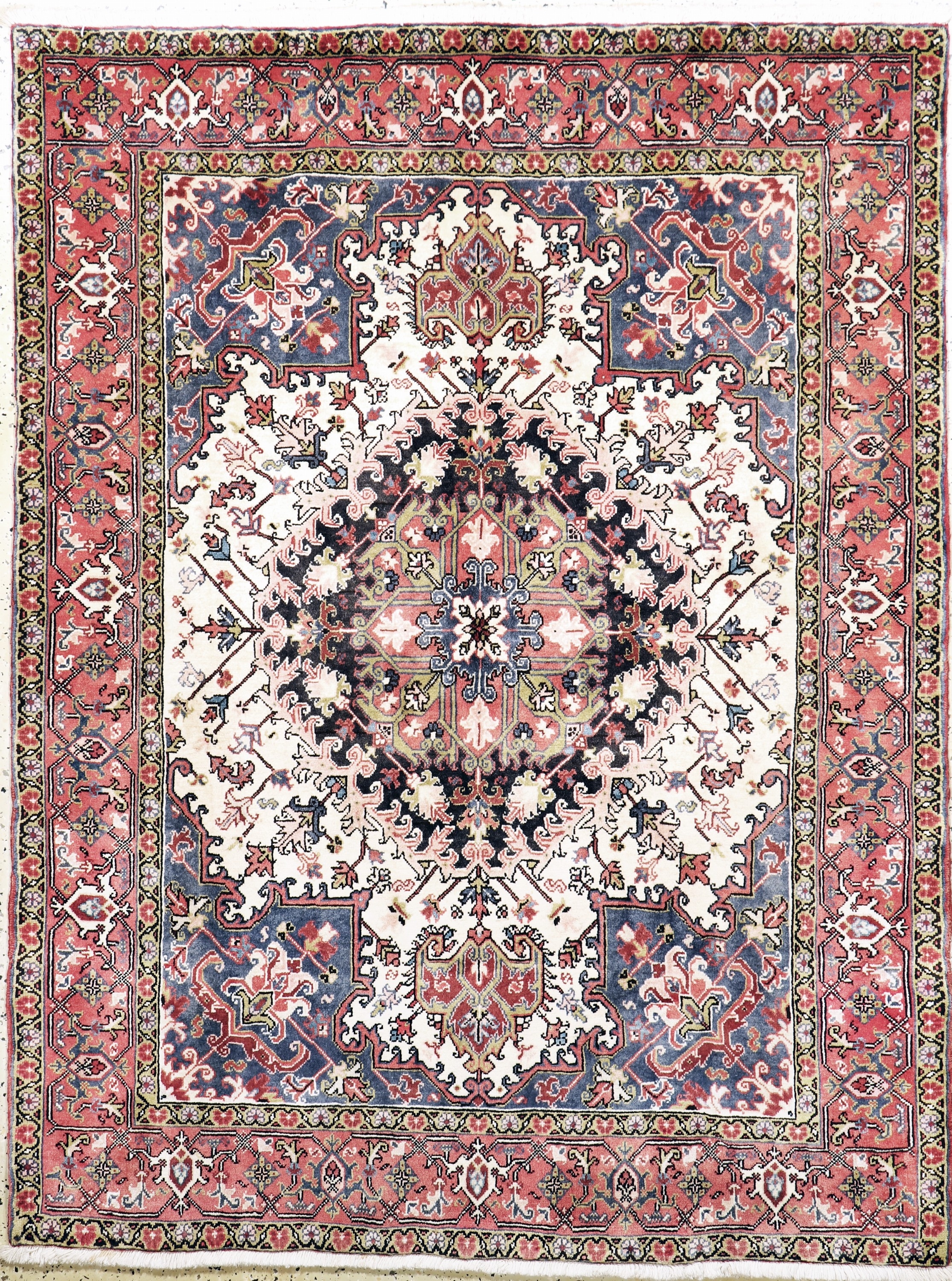 Image 26943872 - Heriz alt, Persien, Mitte 20.Jhd, Wolle aufBaumwolle, ca. 193 x 147 cm, EHZ: 1-2