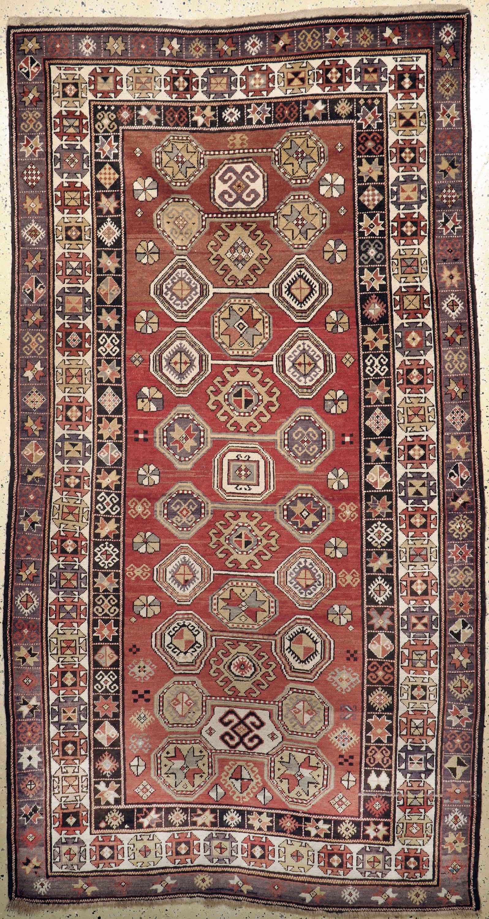 Karabagh antik, Kaukasus, um 1900, Wolle auf Wolle, ca. 300 x 157 cm, EHZ: 2