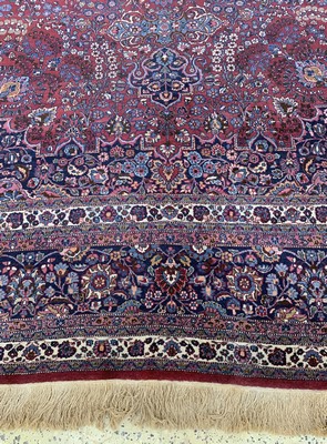 26943845h - Mesched fein alt, Persien, Anfang 20.Jhd, Wolle auf Baumwolle, ca. 390 x 310 cm, EHZ: 3