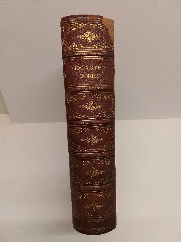 Detail b: The complete works of William Hogarth, in a series of 150 superb engavings on steel, with an introductory essay by James Hannay, the London printing ...