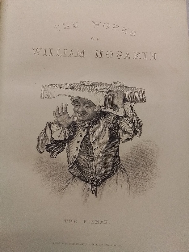 Detail c: The complete works of William Hogarth, in a series of 150 superb engavings on steel, with an introductory essay by James Hannay, the London printing ...