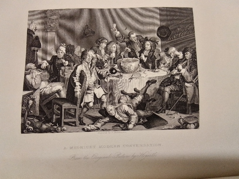 Detail f: The complete works of William Hogarth, in a series of 150 superb engavings on steel, with an introductory essay by James Hannay, the London printing ...