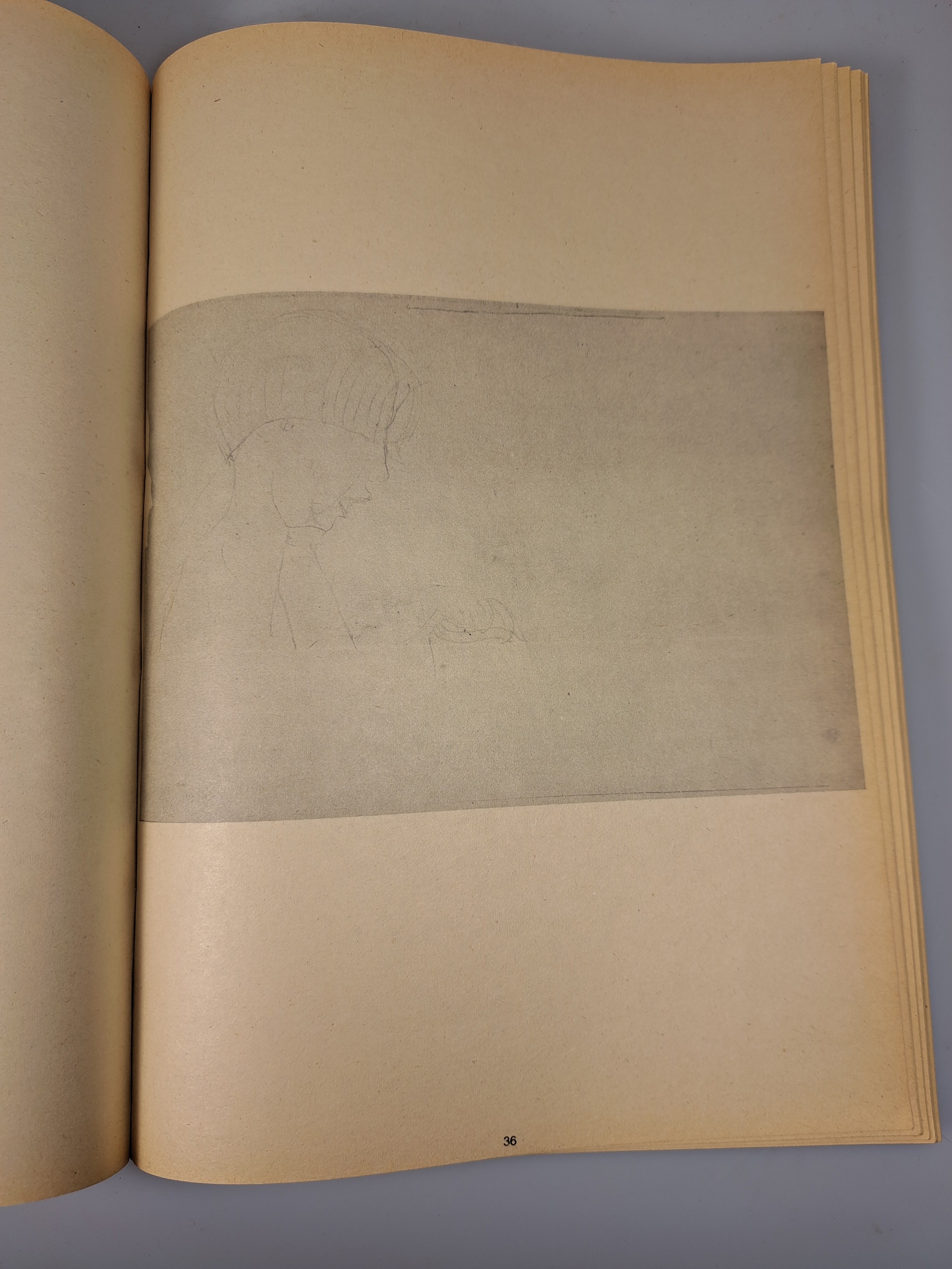 Detail a: Joseph Beuys, 1921-1987, Buchband: Zeichnungen von 1946-1971, Ed. Galerie Schmela, limit. Auflage 285/500, Frontispiz von Beuys handsigniert mit ...