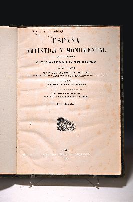 Image Genaro Perez de Villa-Amil: Espana Artistica y Monumental, Alberto Hauser 1842, 3 ...