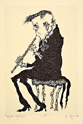 Image 26944956 - Gertrude Degenhardt, geb. 1940, Rondo-von Tänzern und Musikanten, Mappe mit 44 ...
