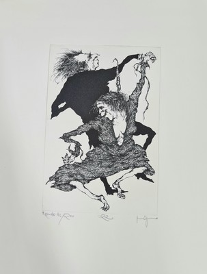 26944956g - Gertrude Degenhardt, geb. 1940, Rondo-von Tänzern und Musikanten, Mappe mit 44 ...