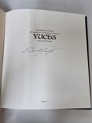26944961b - Ernst Fuchs, 1930 Wien-2015, Bachnymphe, Farbradierung, handsign. und num. 56/400, ca. ...