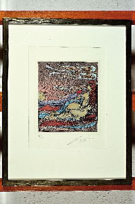 26944961k - Ernst Fuchs, 1930 Wien-2015, Bachnymphe, Farbradierung, handsign. und num. 56/400, ca. ...