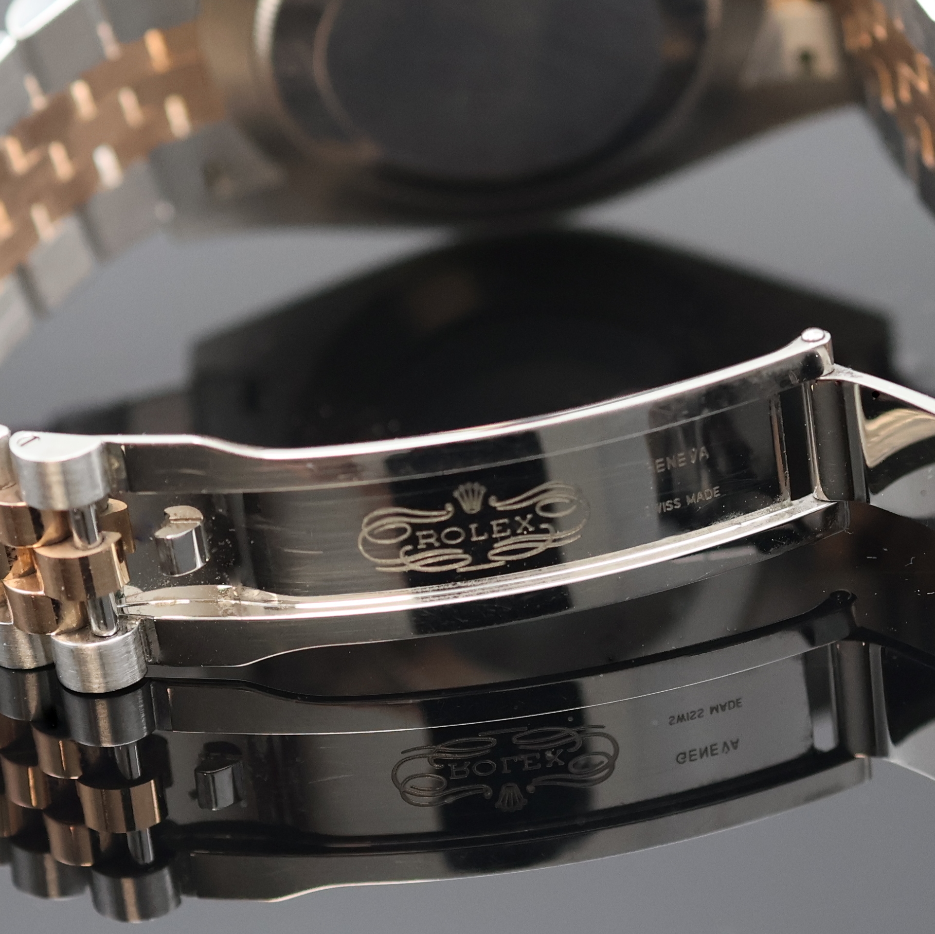 Detail h: ROLEX Herrenarmbanduhr Oyster Perpetual Datejust 41 Referenz 126331, Automatik, Schweiz um 2020, Chronometer der Superlative in Edelstahl/Roségold ...
