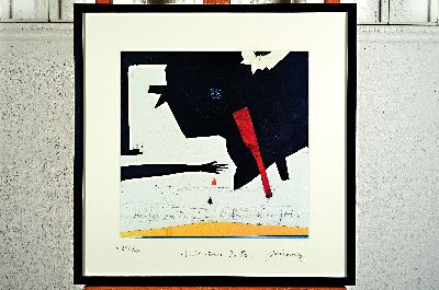 26945210k - Felix Droese, geb. 1980 Singen/Hohentwiel, 2 Farboffsets, Wind-Wasser-Wolken, handsign. ...