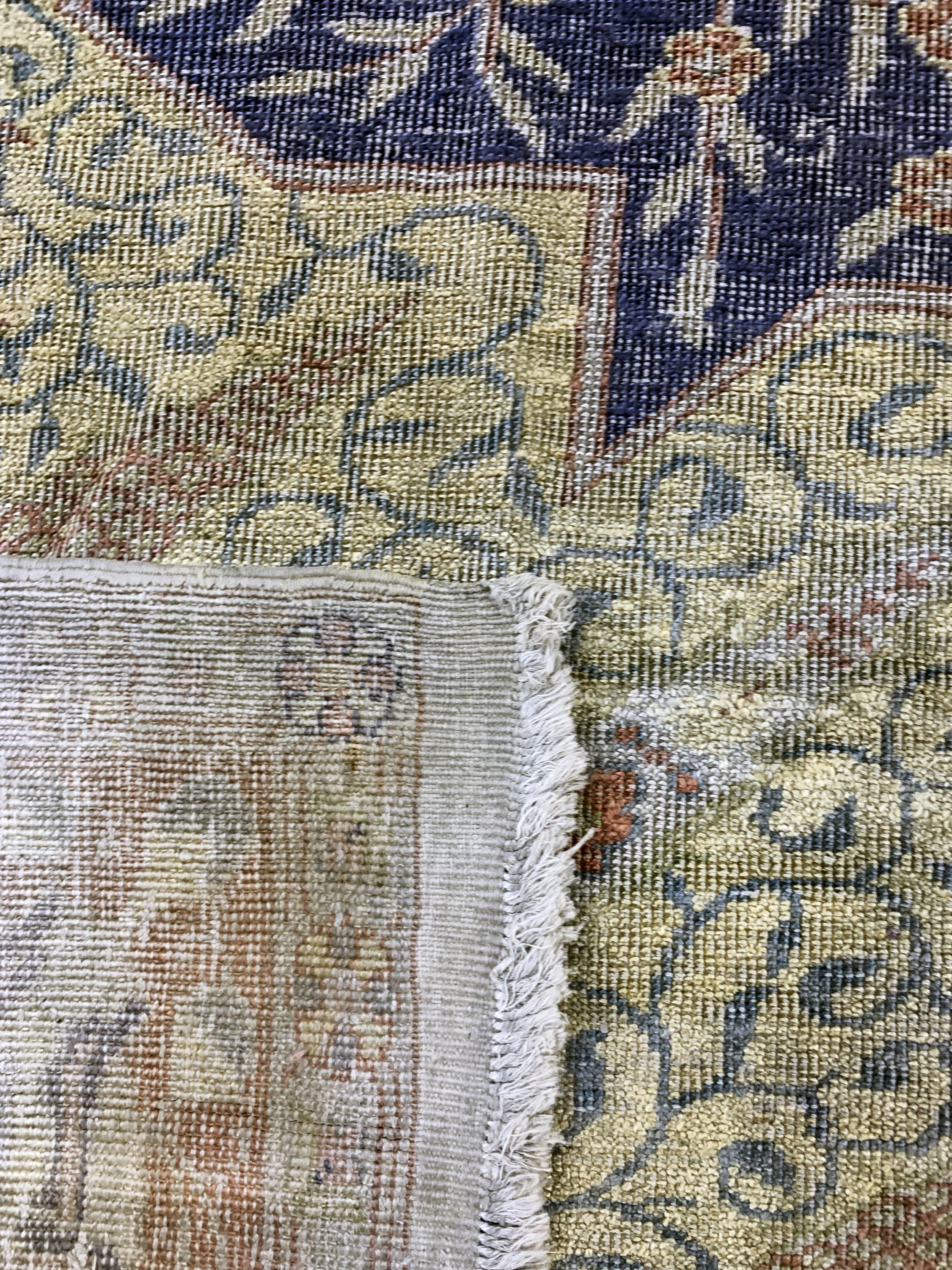 Detail g: Kayseri Flosch antik, Türkei, um 1900, Wolle auf Baumwolle, ca. 295 x 197 cm, EHZ: 3