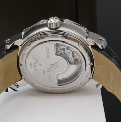 26945546d - CIMIER Seven Seas Armbanduhr Referenz 6198, Automatik, Lünette beids. drehb., Boden ...